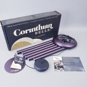 Corinthian Bells by Wind River Wind Chimes 27" Plum Purple T106PM Hand Tuned